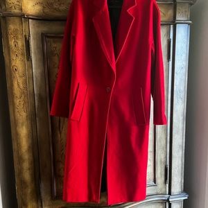 This is a beautiful Red Zara jacket. Gently used.